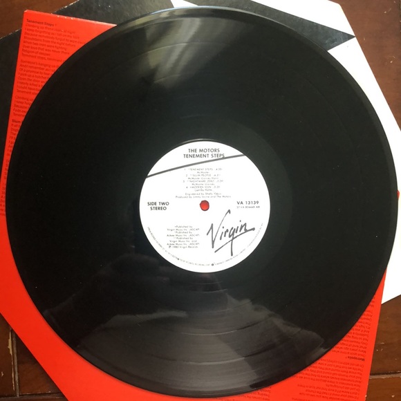 The Motors Tenement Steps Vinyl Lp '80 - Picture 6 of 7